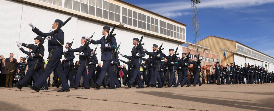 Fotos: Acto en honor a la patrona en la Base Aérea Militar en Villanubla