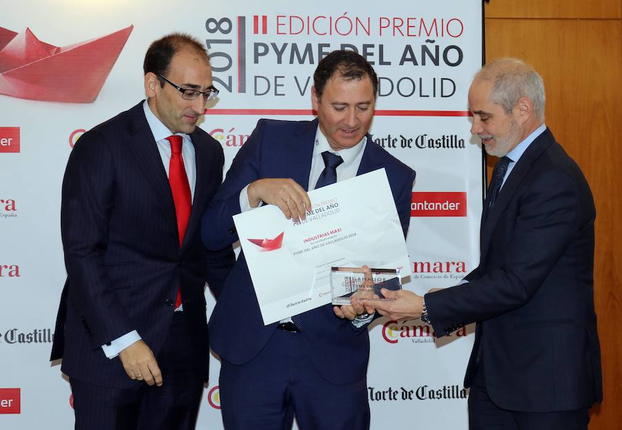 Fotos: Entrega de los premios Pyme del Año en la Cámara de Comercio de Valladolid