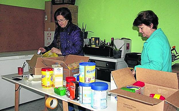 Productos obtenidos en una recogida anterior. 