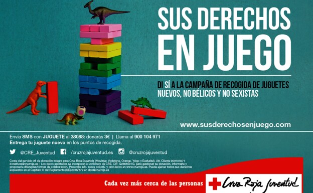 Gracias por tu ayuda Apuesta rigidez Cruz Roja Juventud en Valladolid celebra el viernes una gala para comprar  juguetes a los niños más desfavorecidos | El Norte de Castilla
