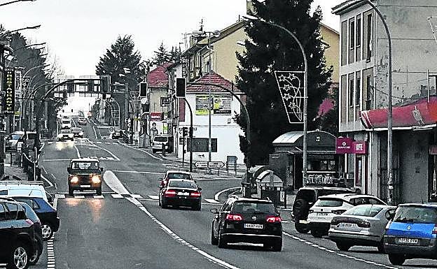 El corte de luz afectó a los semáforos. 