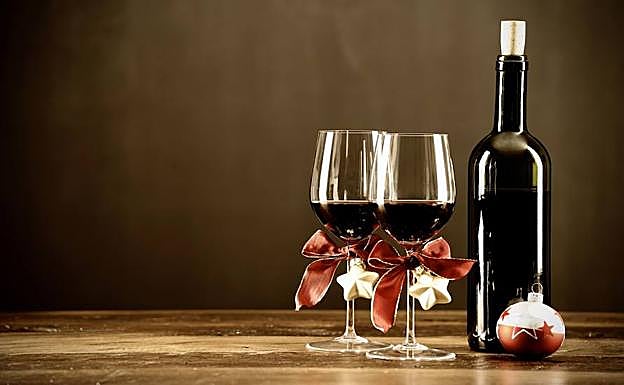 Las ventajas del vino estas navidades