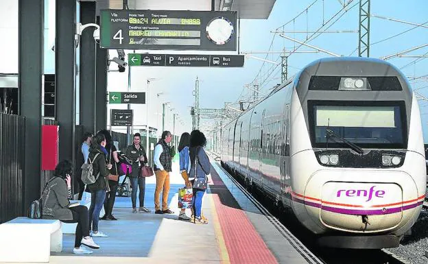 Estación de trenes de Medina del Campo.