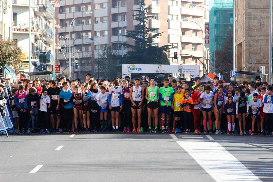 Fotos: Tercera carrera de niños de la San Silvestre salmantina