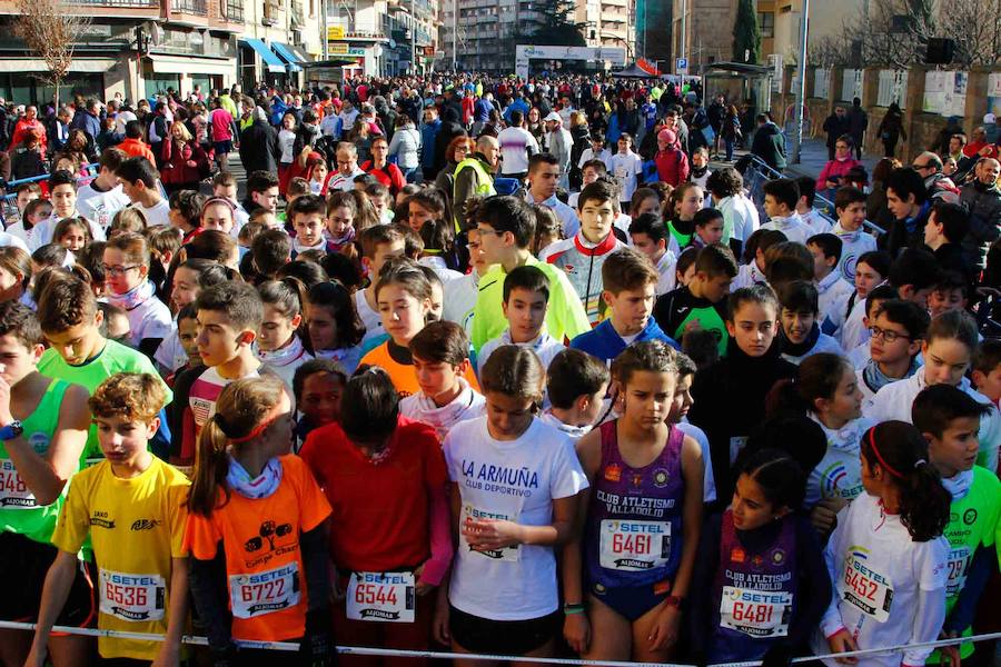 Fotos: Tercera carrera de niños de la San Silvestre salmantina