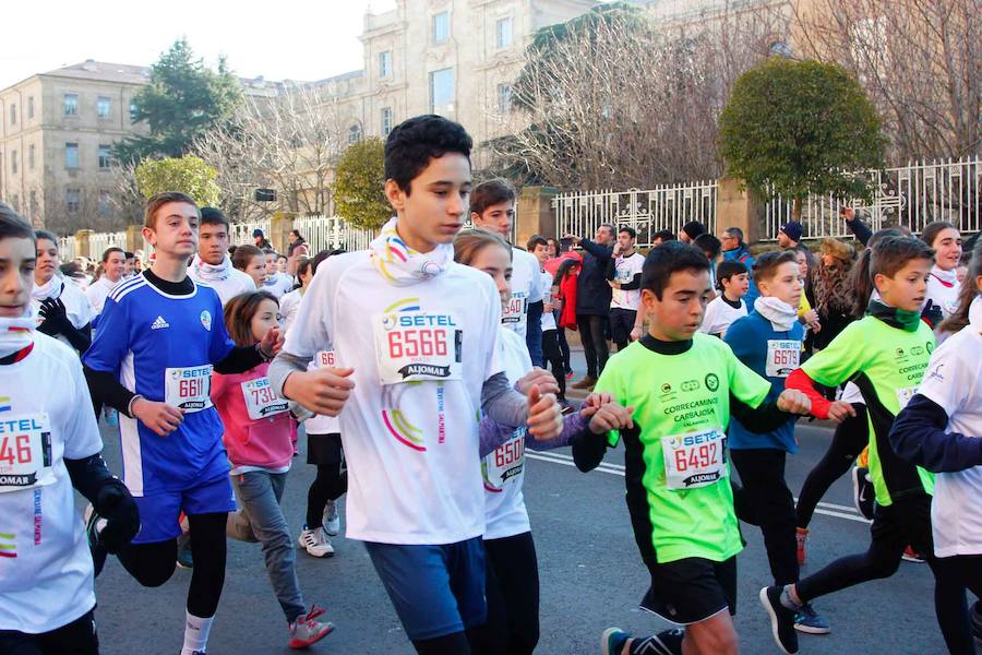 Fotos: Tercera carrera de niños de la San Silvestre salmantina