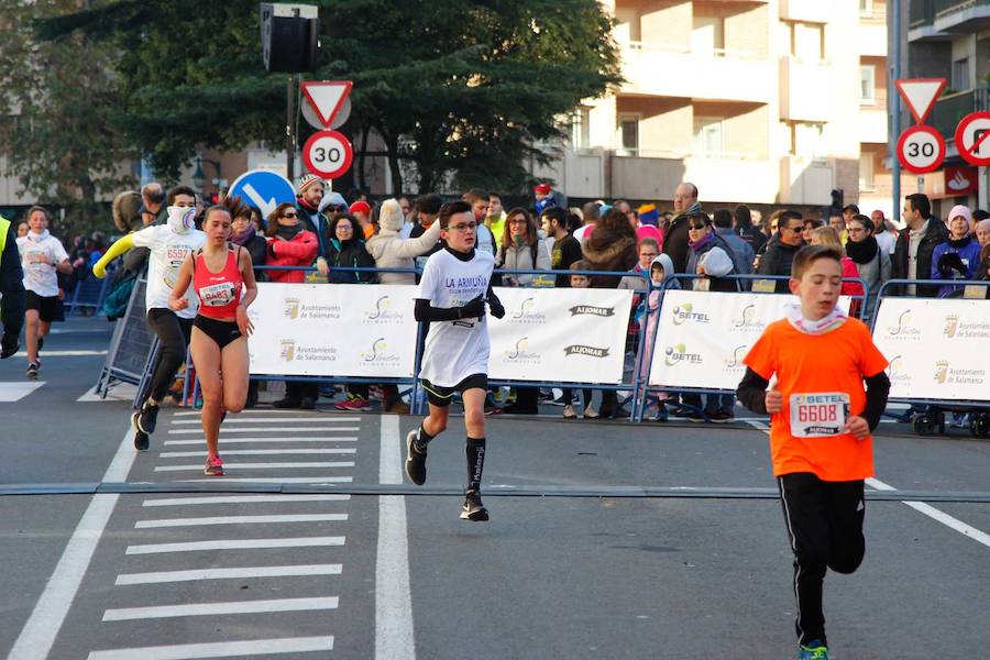 Fotos: Tercera carrera de niños de la San Silvestre salmantina