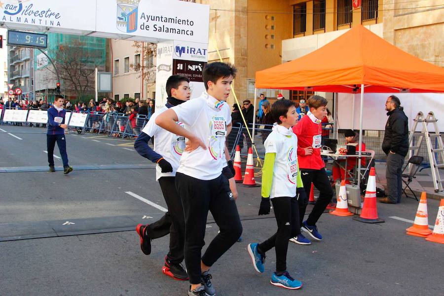 Fotos: Tercera carrera de niños de la San Silvestre salmantina