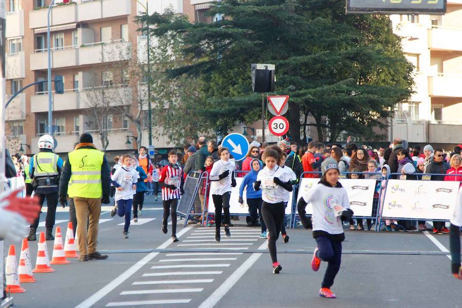 Fotos: Tercera carrera de niños de la San Silvestre salmantina