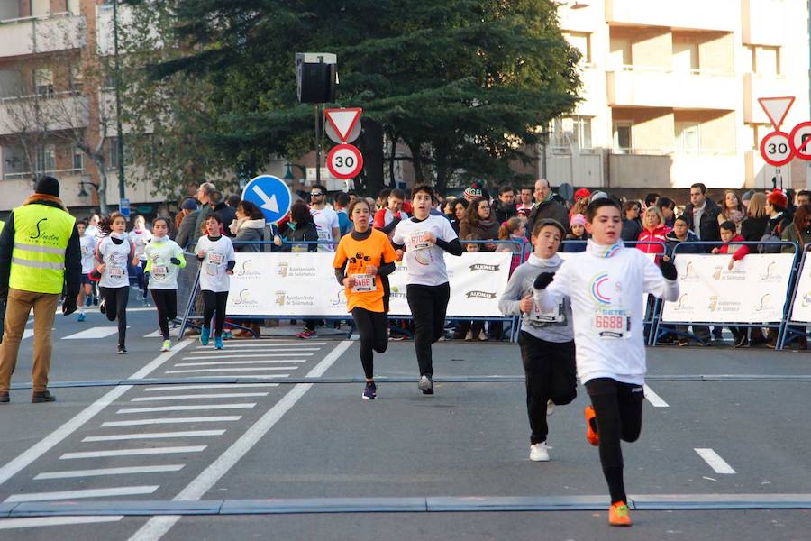 Fotos: Tercera carrera de niños de la San Silvestre salmantina