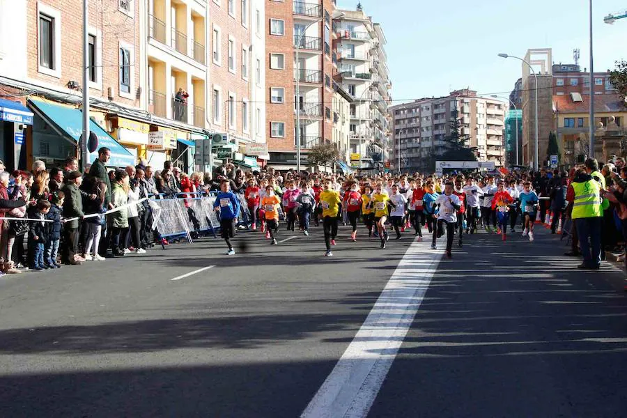 Fotos: Segunda carrera de niños de la San Silvestre salmantina