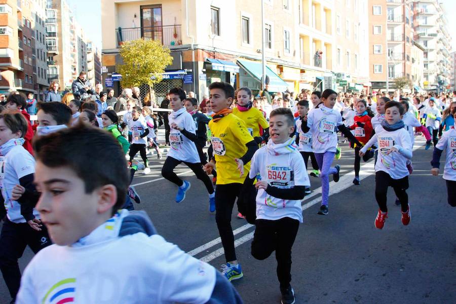 Fotos: Segunda carrera de niños de la San Silvestre salmantina