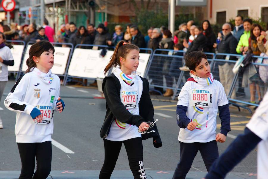 Fotos: Segunda carrera de niños de la San Silvestre salmantina