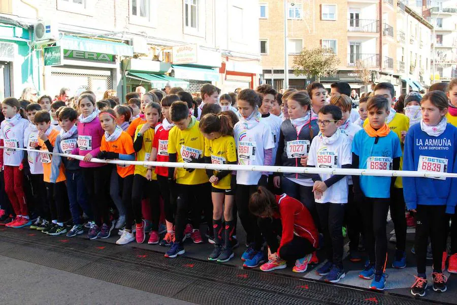 Fotos: Segunda carrera de niños de la San Silvestre salmantina