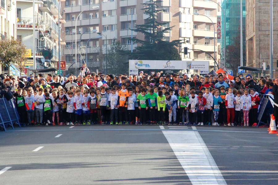 Fotos: Primera carrera de niños de la San Silvestre Salmantina