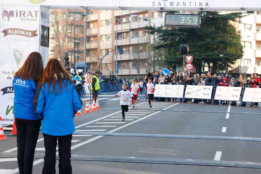 Fotos: Primera carrera de niños de la San Silvestre Salmantina