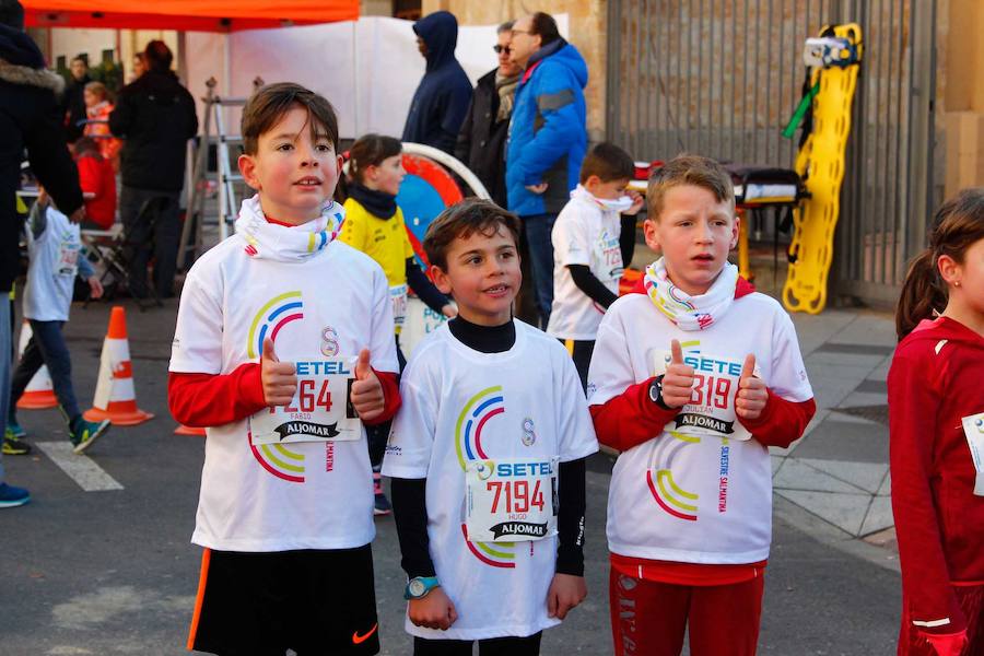 Fotos: Primera carrera de niños de la San Silvestre Salmantina