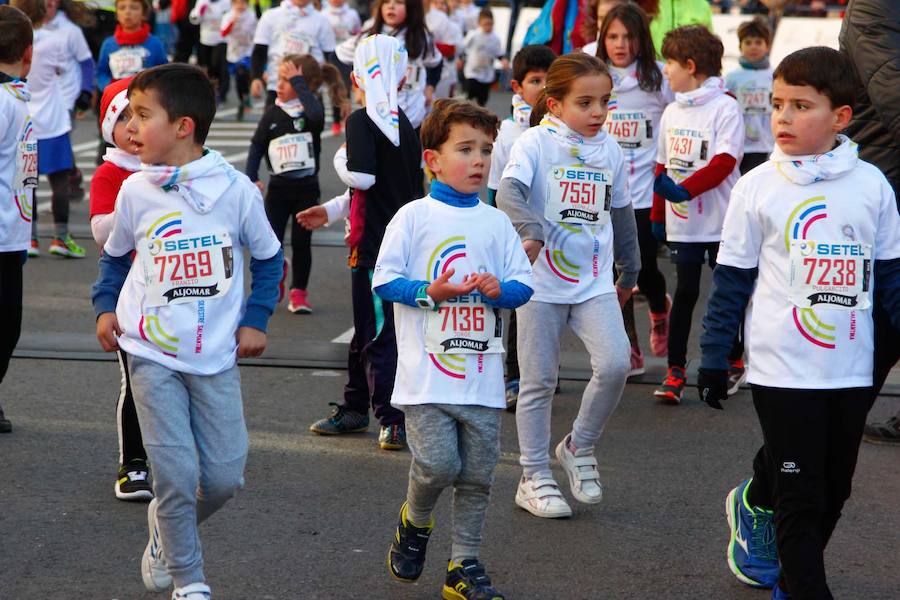 Fotos: Primera carrera de niños de la San Silvestre Salmantina