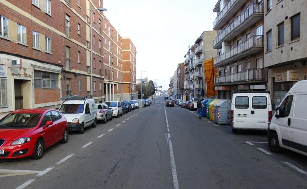 Imagen de la calle Colombia de la capital salmantina.