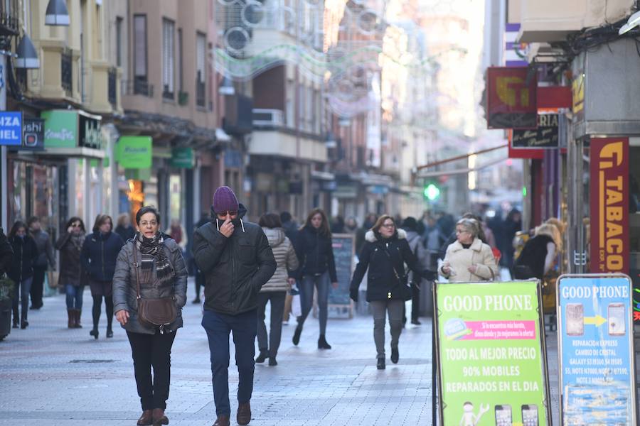 Helada en Valladolid.