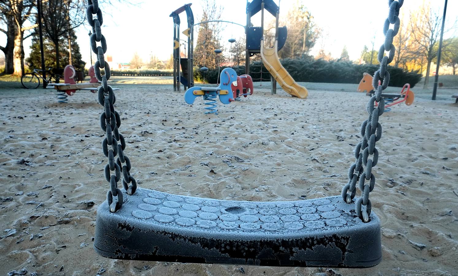 Fotos: Helada en Valladolid