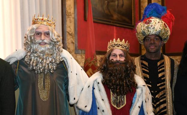 Sus Majestades los Reyes Magos. 