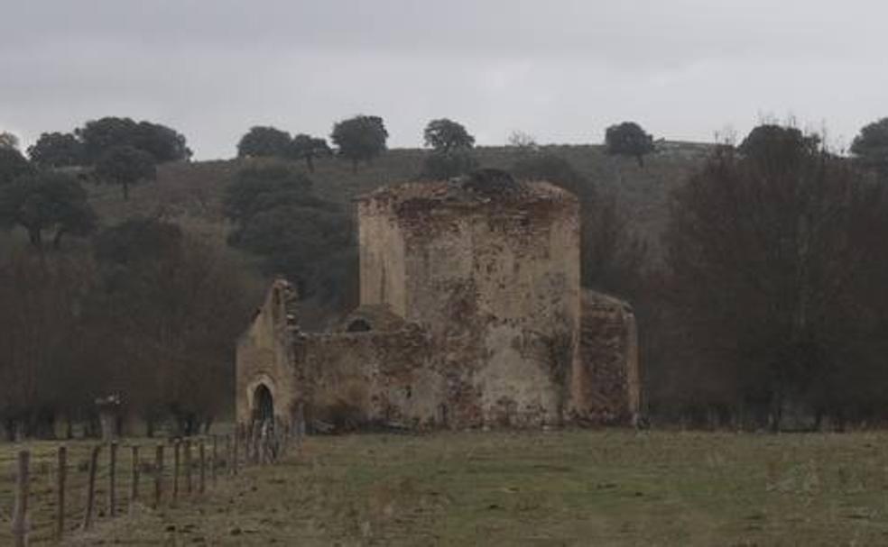 Restos de la ermita templaria de Sepúlveda de Yeltes..