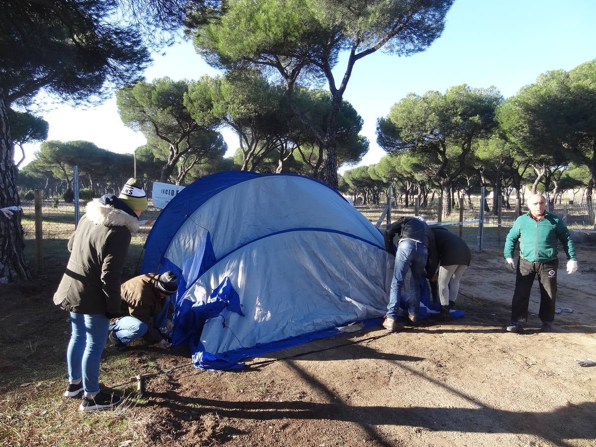 Los asistentes contarán este año con una «importante novedad» en forma de «carpa gigante» instalada a continuación del escenario en la plaza principal de la campa