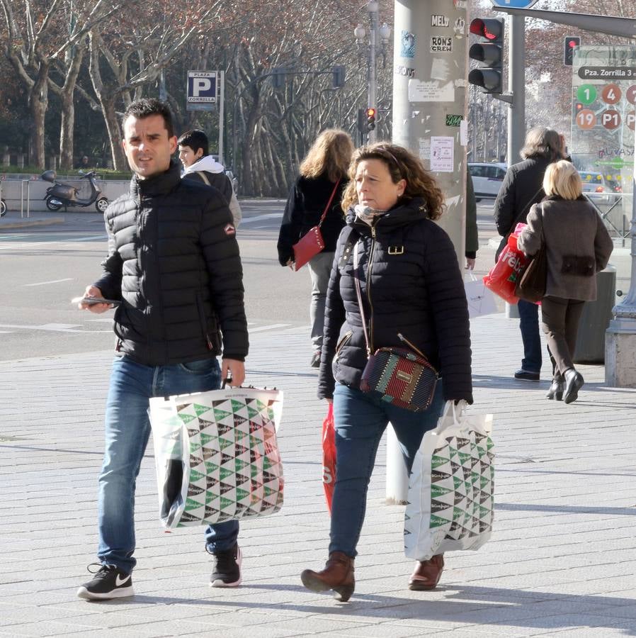 Fotos: Lunes 7 de enero, primer día de rebajas generales en Valladolid