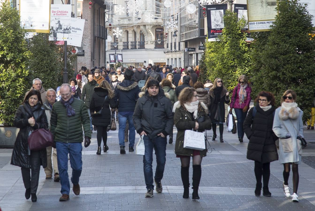 Fotos: Lunes 7 de enero, primer día de rebajas generales en Valladolid
