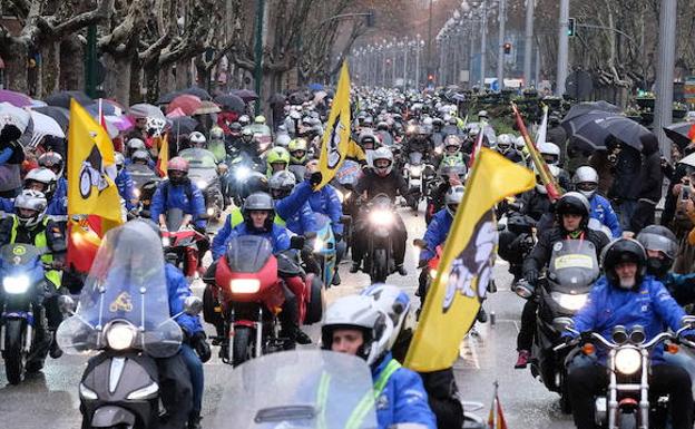 Concentración motera Pingüinos 2018 en Valladolid. 