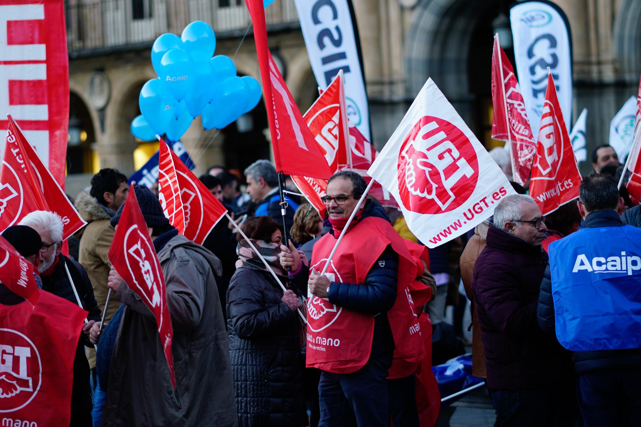 Reclaman «mejoras laborales y más efectivos» y anuncian que seguirán con sus movilizaciones 