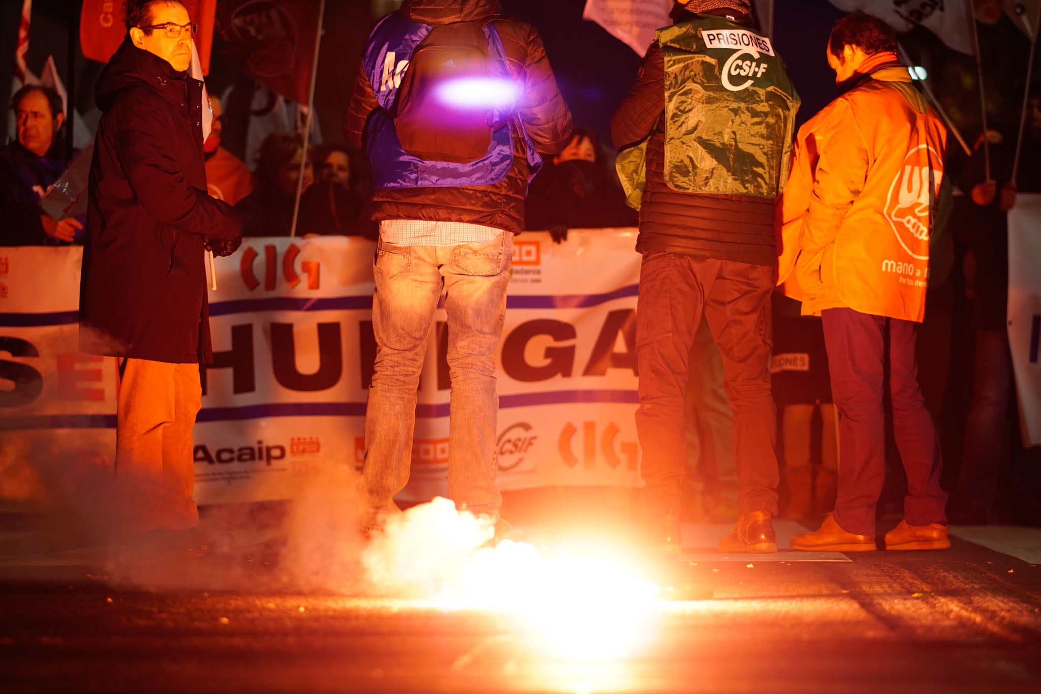 Reclaman «mejoras laborales y más efectivos» y anuncian que seguirán con sus movilizaciones 