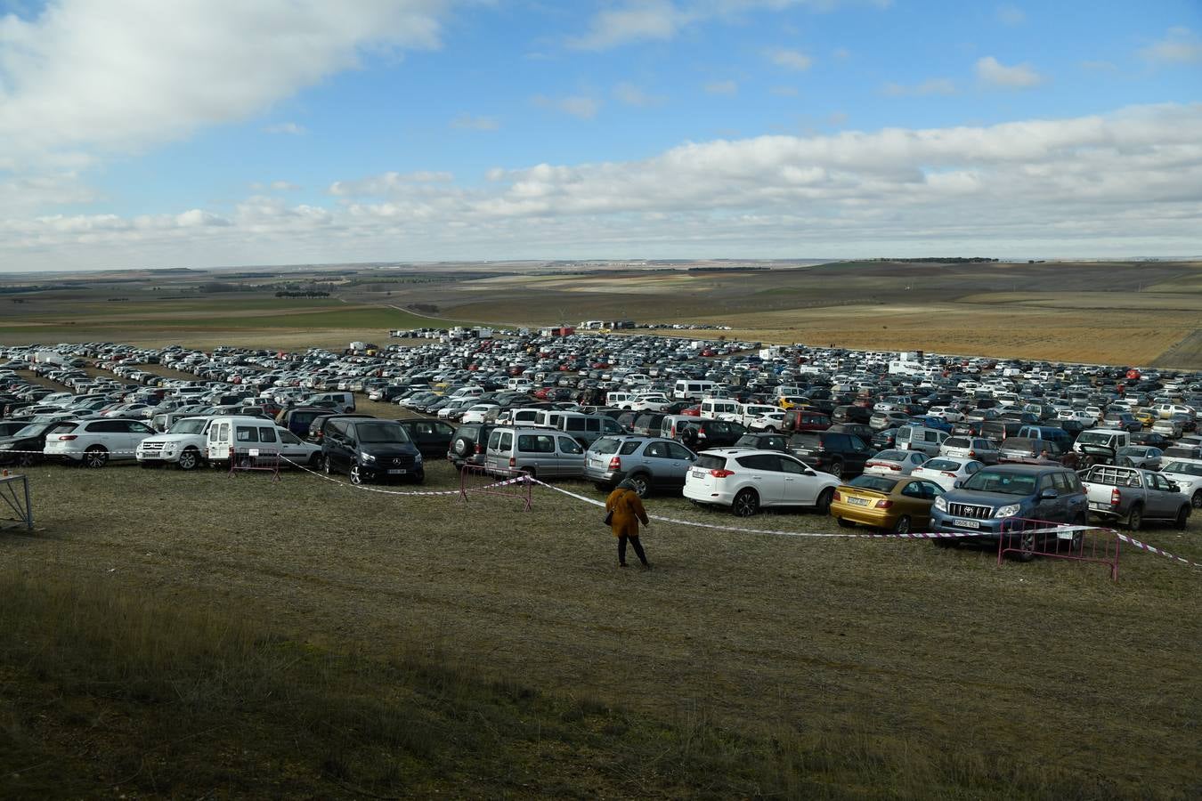 Fotos: Octavos de final del Campeonato Nacional de galgos, en Nava del Rey