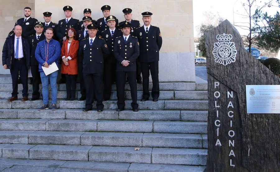 Fotos: Celebración del aniversario de la Policía Nacional en Segovia