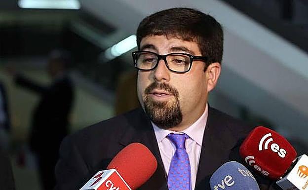 El presidente de la Diputación de Ávila, Jesús Manuel Sánchez Cabrera. 