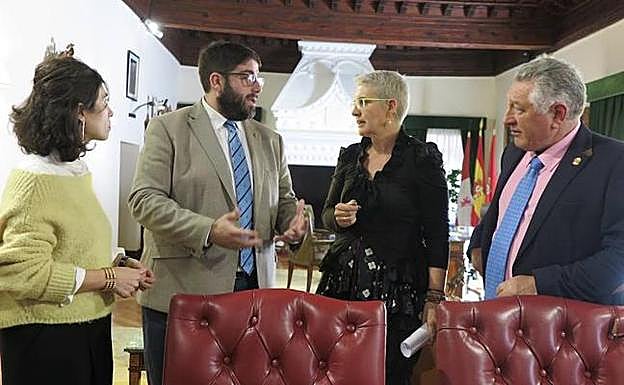 Presentación del I Congreso de la Industria Agroalimentaria de Castilla y León, que tendrá lugar en Ávila. 