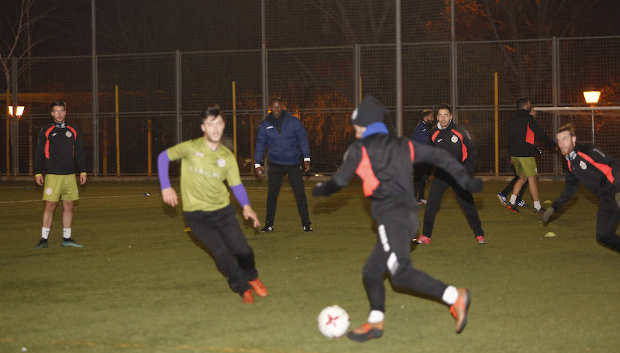 Fotos: Primer entrenamiento de Julio César