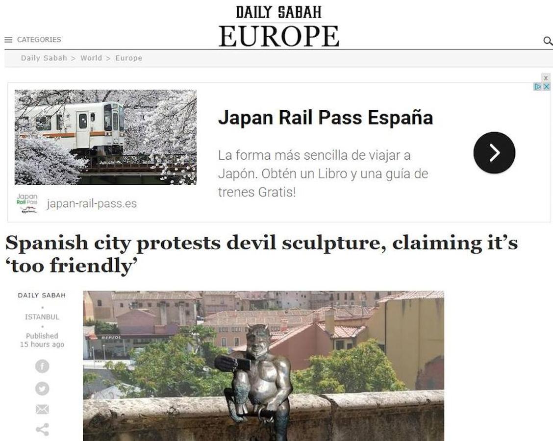 Fotos: Noticias del diablillo de Segovia en medios del mundo