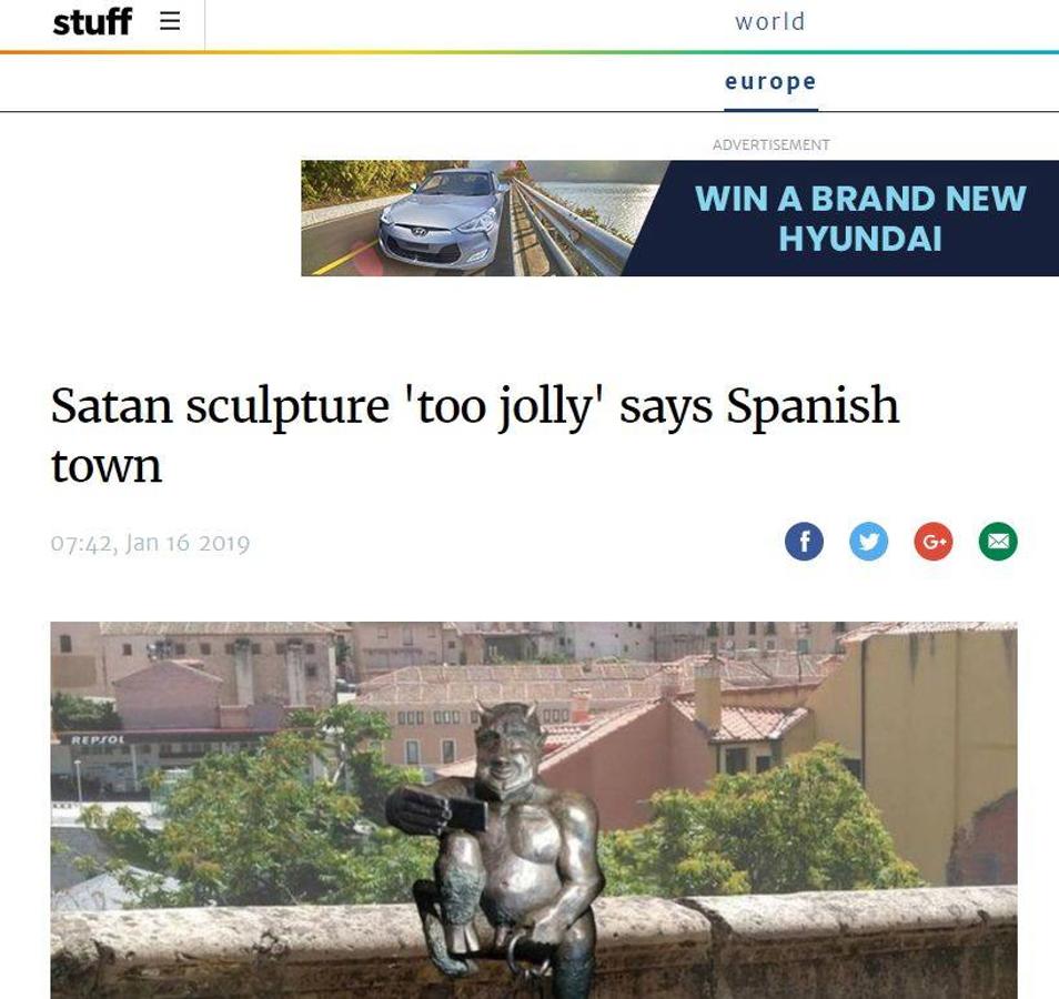 Fotos: Noticias del diablillo de Segovia en medios del mundo