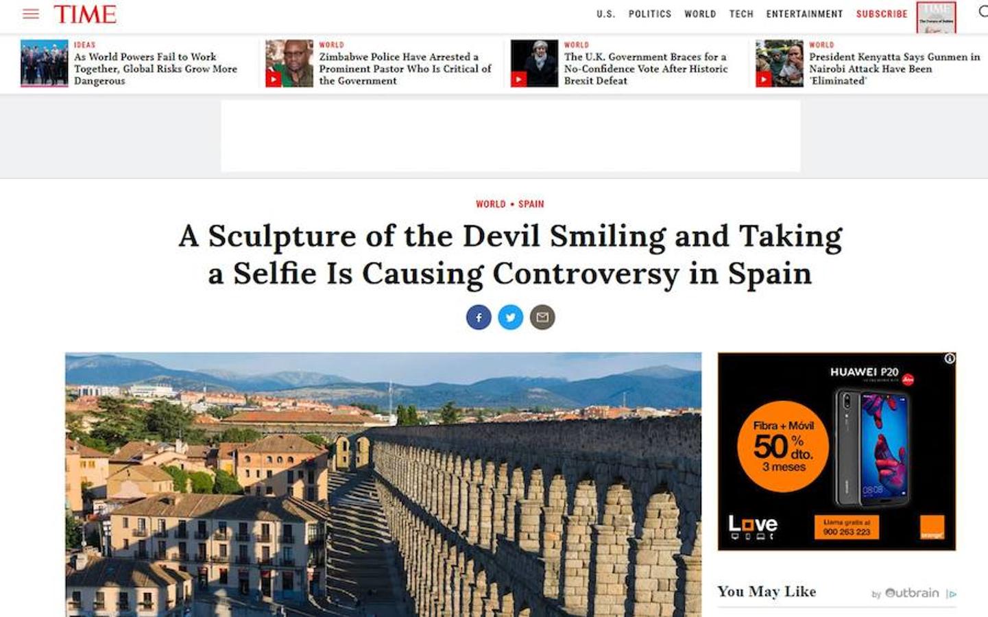 Fotos: Noticias del diablillo de Segovia en medios del mundo