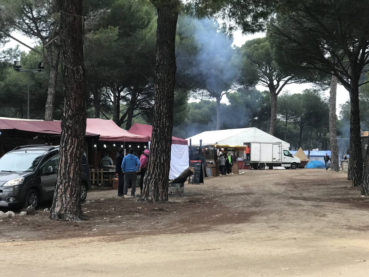 Fotos: Los primeros Motauros ya acampan en Tordesillas