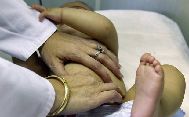 Consulta de Pediatría del Centro Arturo Eyries de Valladolid. 