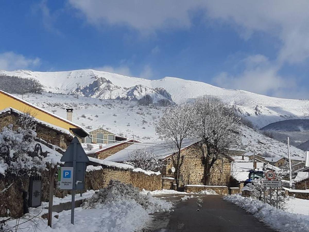 Fotos: La Montaña Palentina recibe la primera nevada de 2019