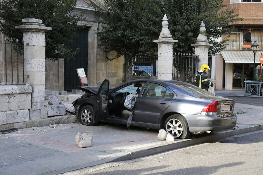 Fotos: Atropello en la calle la cestilla de Palencia