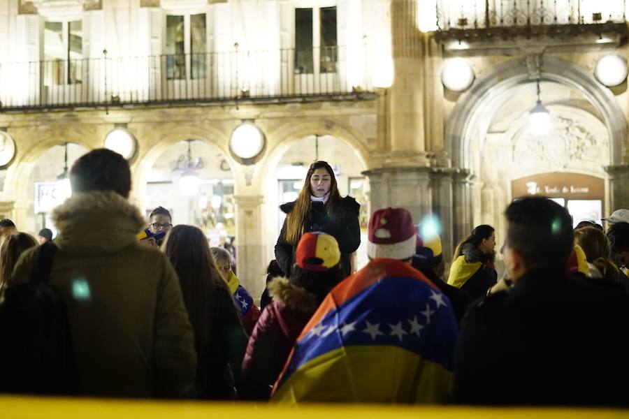 La capital charra se sumó a la convocatoria de concentraciones para reclamar la libertad y los derechos que ha perdido el pueblo venezolano