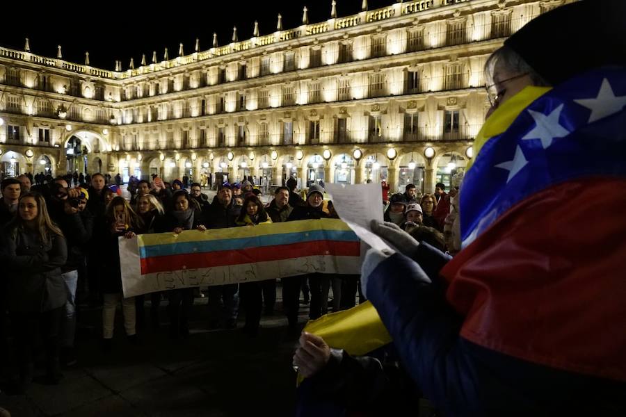 La capital charra se sumó a la convocatoria de concentraciones para reclamar la libertad y los derechos que ha perdido el pueblo venezolano