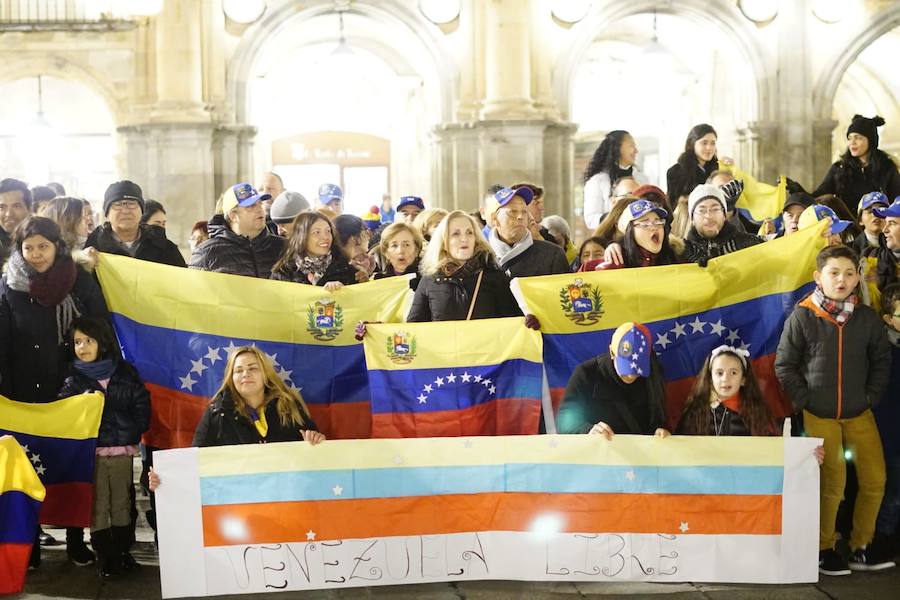 La capital charra se sumó a la convocatoria de concentraciones para reclamar la libertad y los derechos que ha perdido el pueblo venezolano