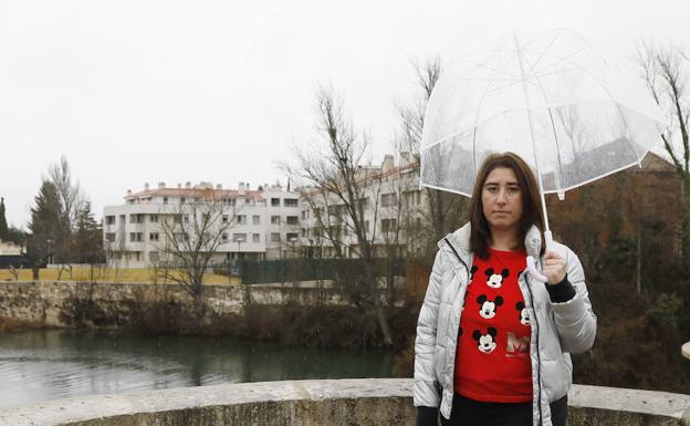 Paloma Alonso, en Palencia. 