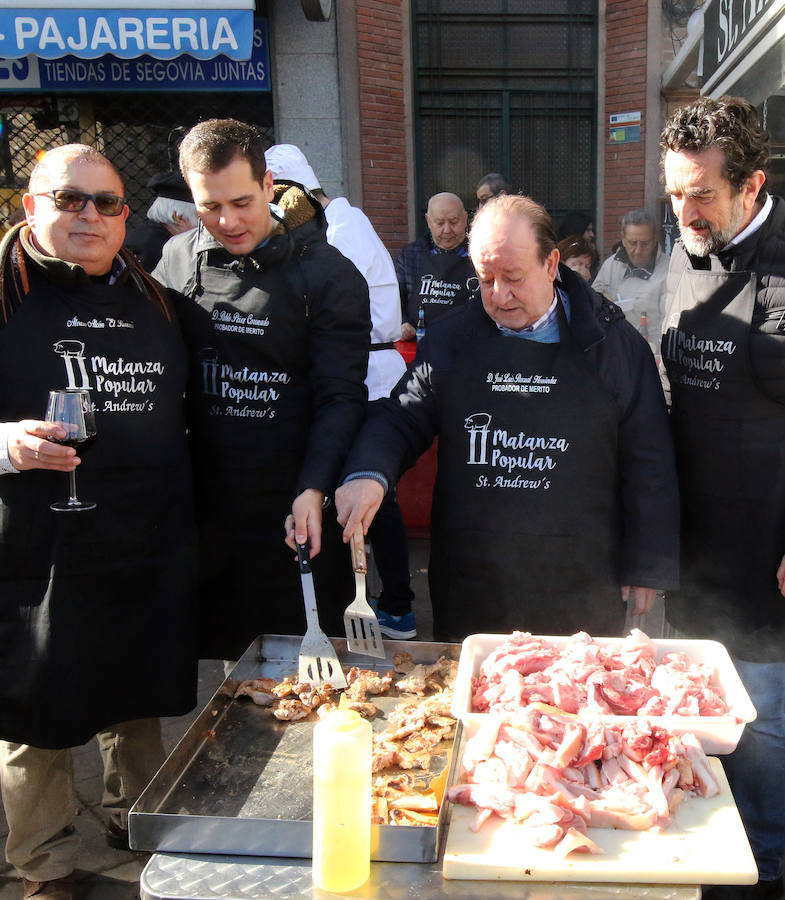 Fotos: Sábado de matanzas populares en Segovia